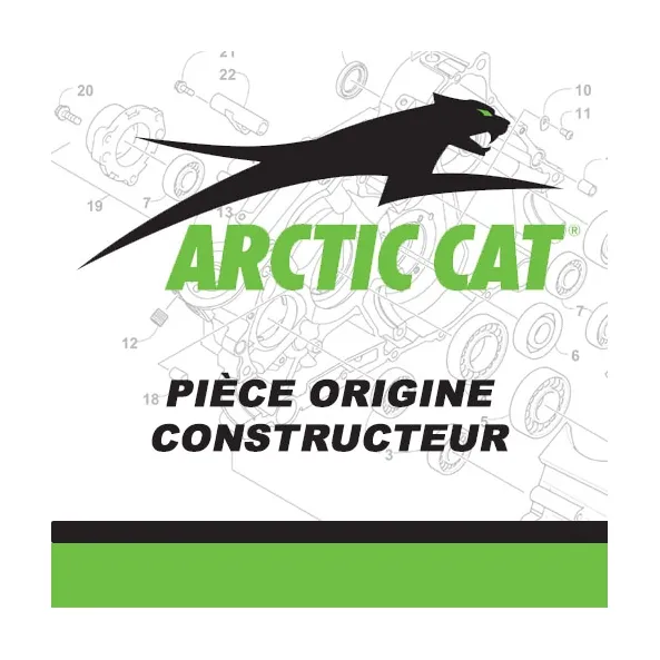 0445-087 - ARCTIC CAT CABLE,BATTERY-SOLENOID (75 RED 6)